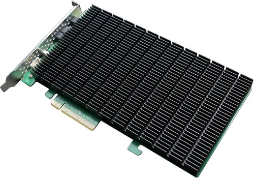 Vista 3 de Highpoint Technologies M.2 SSD6204A NVMe Boot RAID Controller de 4 puertos para VMware ESXi y sistemas de virtualización, color verde