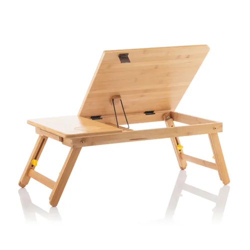 Vista 10 de Mesa Plegable Auxiliar de Bambú Lapwood InnovaGoods