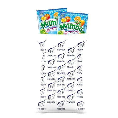 Vista 6 de Sweetzo Mamba Candy Tropics - Juego de regalo de frutas masticables con sabores surtidos, dulces masticables envueltos individualmente, bolsas