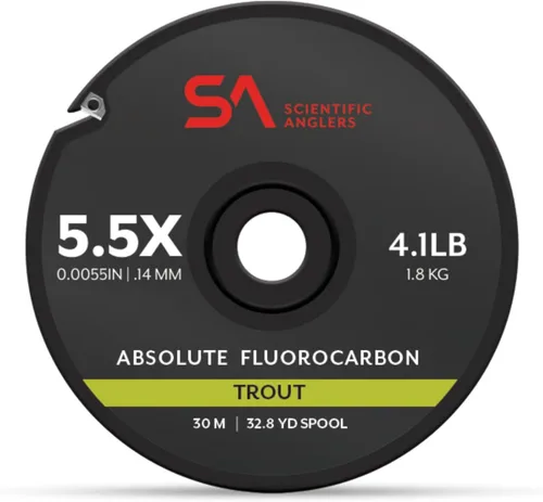 Vista 16 de Scientific Anglers Absolute Fluorocarbon Trout Tippet