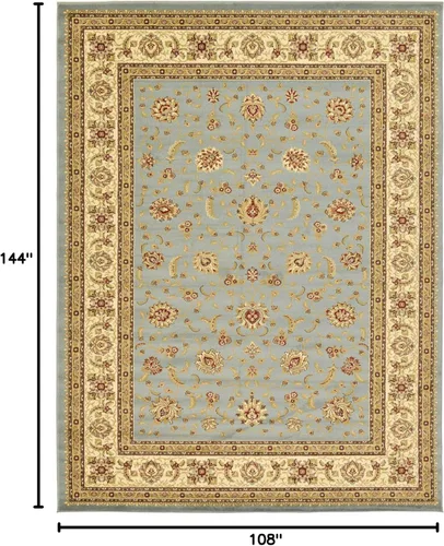 Vista 12 de Unique Loom - Colección Voyage - Alfombra tradicional oriental clásica de diseño intrincado