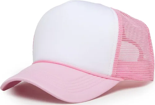 Vista 17 de Funky Junque Sombrero de camionero ligero Snapback de espuma de malla en Negro/Negro