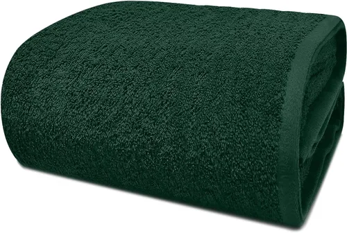Vista 29 de DAN RIVER Paquete de 1 sábana de baño de 40x80 pulgadas, sábanas de baño jumbo para adultos, toallas grandes gruesas y absorbentes - Aguamarina