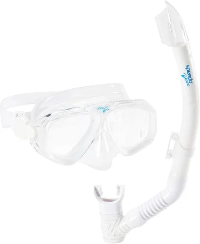 Vista 13 de Speedo Máscara de Buceo con Snorkel Unisex para Adultos Anti-empañamiento con Cubierta para la Nariz Serie Adventure