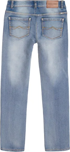 Vista 2 de Lucky Brand Girls' Giselle Rip and Repair 5-Pocket Skinny Fit Stretch Denim Jeans