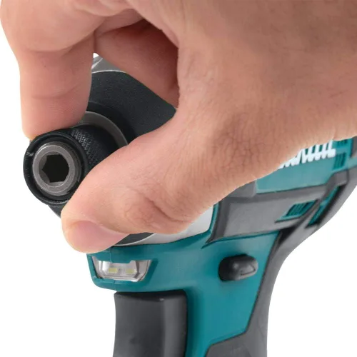 Vista 6 de Kit de taladro de impacto inalámbrico de iones de litio LXT de Makita, 3.0 Ah, 18 V, XDT111