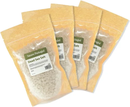 Vista 8 de Mezcla de sales de baño (16 onzas, paquete de 1) – Sal mineral pura de grano grueso – Se utiliza como baño de sal, baño de baño, remojo de pies, spa