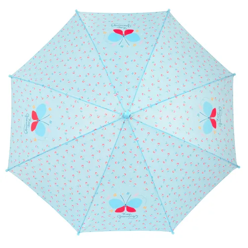 Vista 3 de Paraguas BlackFit8 Mariposa Azul Ø 86 cm