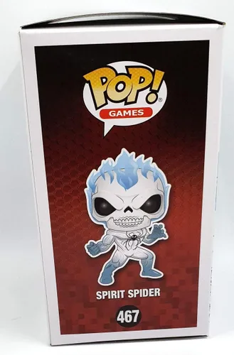 Vista 4 de Spider-Man - Figura coleccionable Spirit Spider que brilla en la oscuridad, multicolor