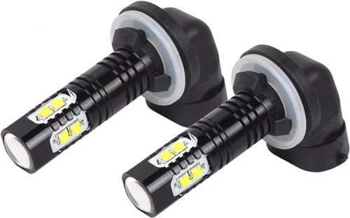 Vista 2 de 50W Super Bright 881, 889, 862, 886, 894, 896, 898 10 bombillas LED antiniebla 881 DRL, luces diurnas, 6500 K blanco frío, paquete de 2