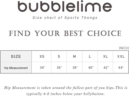 Vista 7 de Bubblelime - Panties deportivos tipo tanga, tiro bajo, no se transparentan, panties sexis invisibles y transpirables (paquetes de 6, 3 y 1 unidades)