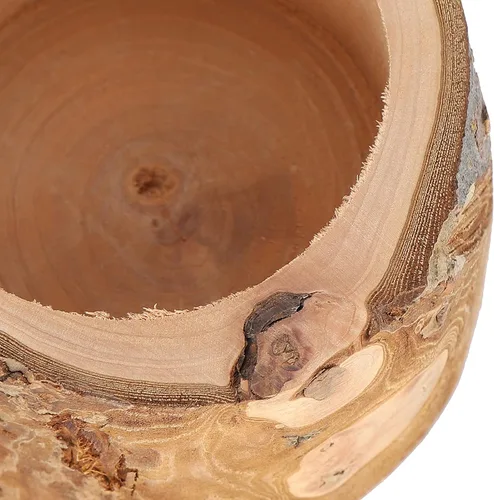 Vista 8 de Gloglow Tazón de alimentación para mascotas para hámsters y chinchillas, construcción de madera de manzano duradera, uso versátil para alimentos