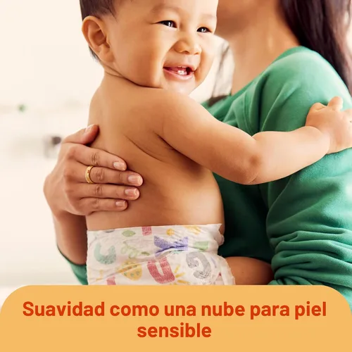 Vista 3 de Hello Bello Premium Pañales para bebé talla 1, 32 unidades de pañales desechables, extra absorbentes, hipoalergénicos con ajuste cómodo y seguro