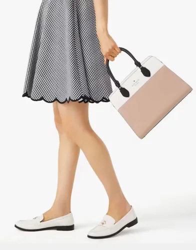Vista 2 de Kate Spade New York Bolso Madison Medium Satchel Saffiano de cuero