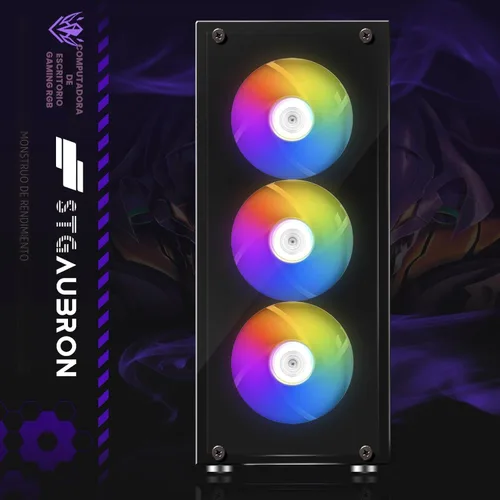 Vista 3 de STGAubron Escritorio para PC para juegos, R5 2600, RTX 2060 6G, 16G