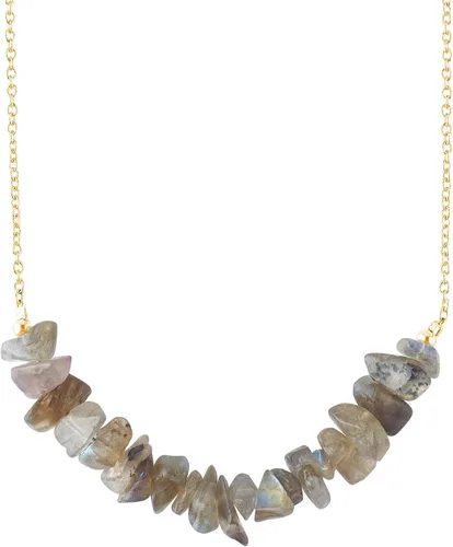 Vista 6 de Gemstone Chips Bracelet Gold
