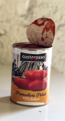Vista 6 de Tomates 100% italianos Gustarosso DaniCoop – Campania, Italia - 28.8 oz (800g)