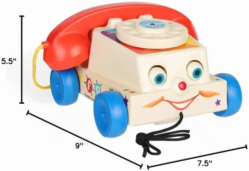 Vista 7 de Teléfono clásico con parloteo de Fisher Price