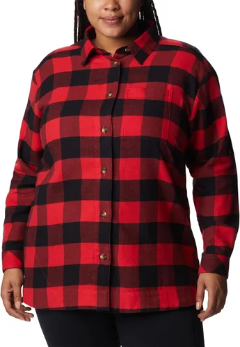 Vista 6 de Columbia Camisa de franela Holly Hideaway para mujer
