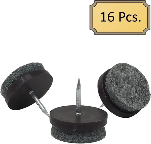 Vista 3 de Almohadillas deslizantes de fieltro resistente para sillas, taburetes y mesas, deslizadores de muebles como magia, protector de piso de azulejos