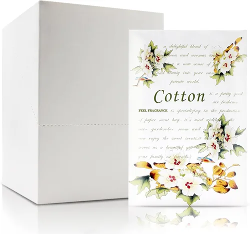 Vista 6 de Bolsita perfumada para cajones y armarios, lote de 12 (flor de cerezo)