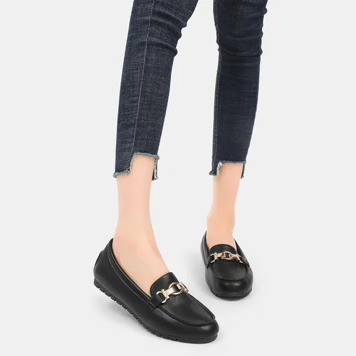 Vista 3 de Mocasines casuales para mujer, cómodos y ligeros, mocasines planos sin cordones