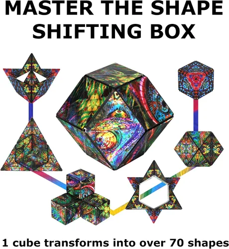 Vista 6 de SHASHIBO Paquete de 4 - Cosmic Surfer, The Chameleon, Disco Plaid y Fire Goddes