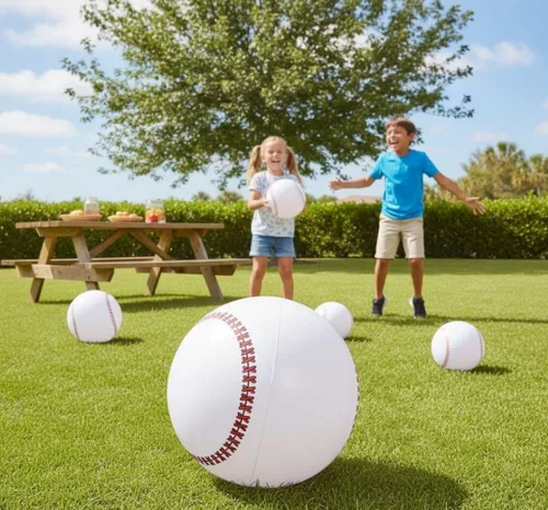 Vista 2 de Rhode Island Novelty Inflado de béisbol de 16 pulgadas, 12 piezas por pedido