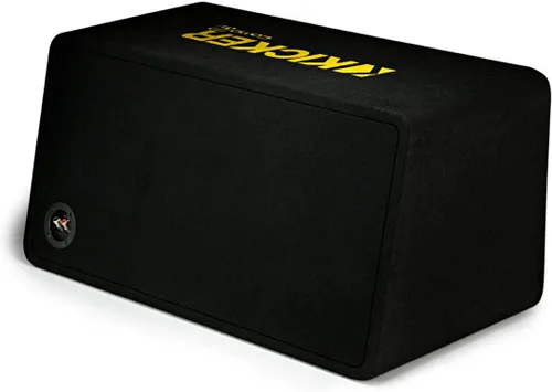 Vista 9 de Kicker par de bocinas subwoofer de 12 pulgadas y 1200 W, 2 Ohm, con carcasa ventilada y lista, 44DCWC122