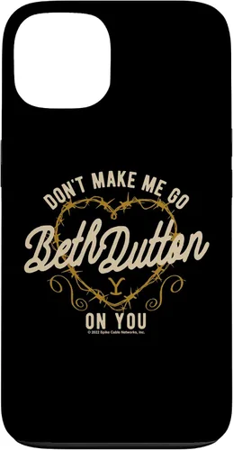 Vista 7 de Funda para iPhone 16 Yellowstone San Valentín Don't Make Me Go Beth Dutton