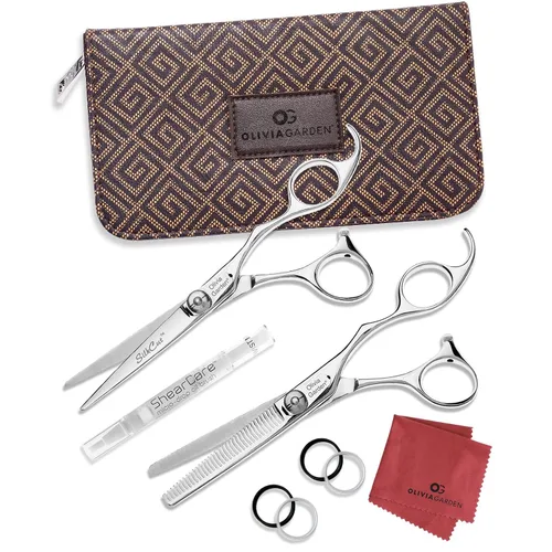 Vista 9 de Olivia Garden SilkCut - Cizalla profesional para peluquería y estuche más fino
