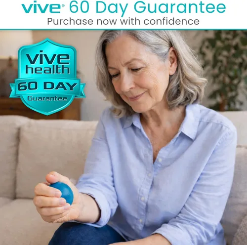 Vista 16 de Vive Stress Balls for Hand Therapy, Exercise, Arthritis (w/Rehab Video)