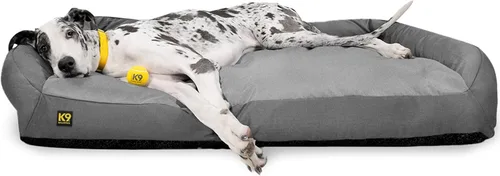 Vista 31 de K9 Ballistics Tough Bolster Cama Sofá Almohada Anidable para Perros para Razas Toy y Extra Pequeñas - Duradera, Resistente al Agua con Funda