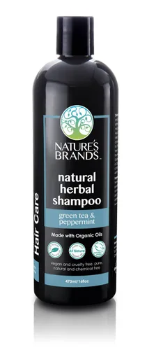 Vista 10 de Champú natural de Herbal Choice Mari (lavanda y caléndula, botella de 8 onzas líquidas) - Hecho con ingredientes orgánicos - Sin productos químicos