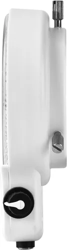 Vista 2 de Fydun Luz LED para microscopio, 144 cuentas LED de brillo ajustable lámpara de anillo para microscopio estéreo y cámara, blanco, negro