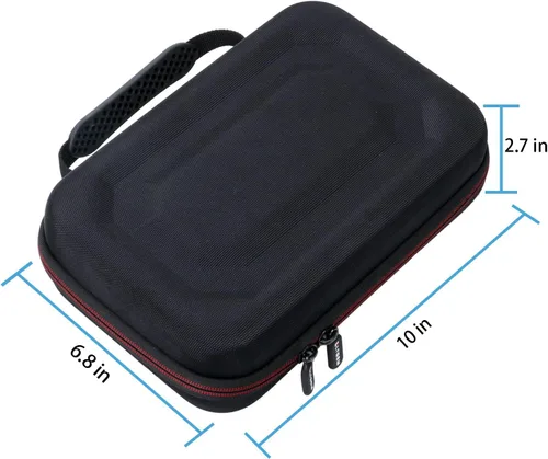 Vista 5 de LTGEM - Funda rígida para tablet Leapfrog LeapPad Ultimate Ready, color negro y gris Bolsa protectora de viaje, bolsa de almacenamiento