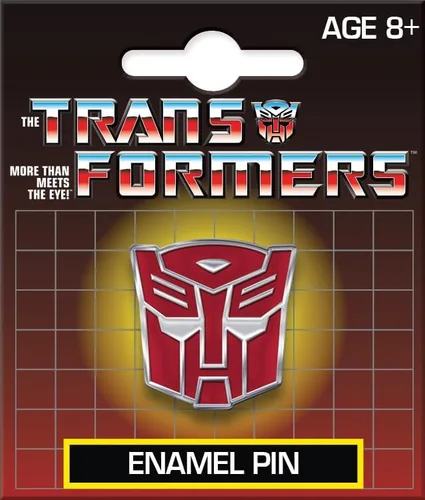 Vista 3 de Ata-Boy Transformers Autobots 1" Pin de esmalte a todo color, Sin gemas.