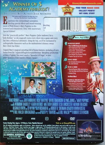 Vista 2 de Mary Poppins (Two-Disc 45th Anniversary Special Edition) DVD