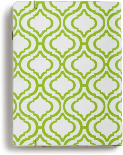 Vista 5 de Hansen Cover White & Lime Trellis Print (se adapta a Kindle, Paperwhite y Touch)