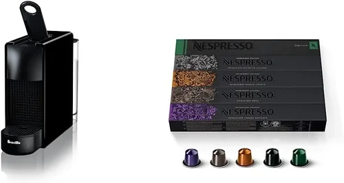 Vista 8 de Nespresso Essenza, minimáquina de expreso de Breville, color negro piano