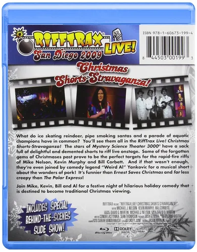 Vista 2 de Rifftrax Live! Christmas Short-Stravaganza! - San Diego 2009 Blu-ray