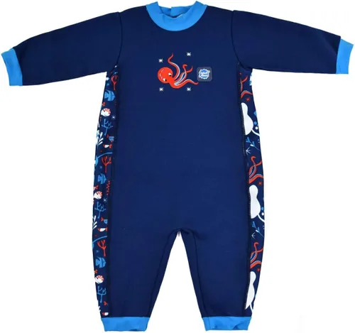 Vista 5 de Traje de baño térmico de una pieza cálido en uno para bebés Splash About Abeja margarita