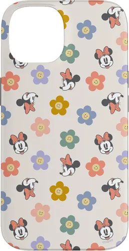 Vista 4 de Funda para iPhone 11 de Disney Minnie Mouse Springtime Flowers and Happy Smiles