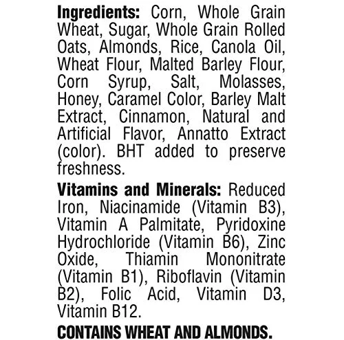 Vista 4 de Post Honey Bunches of Oats with Almonds, 48 oz. 3PK