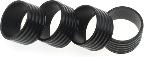 Vista 7 de FDXGYH Agarre para raqueta de tenis, anillo de goma con agarre antideslizante para raqueta de tenis de bádminton absorbente en su lugar, color negro
