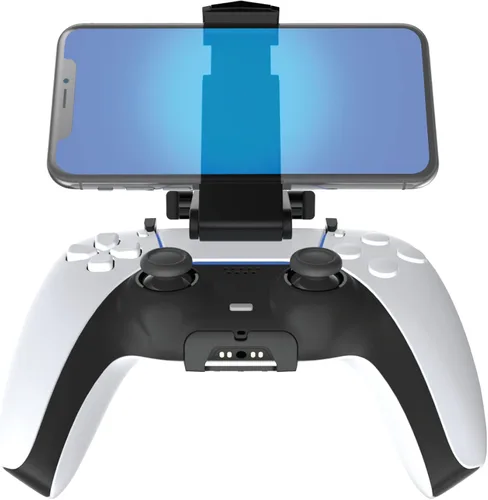 Vista 3 de Bionik Pro Kit For PlayStation 5 Powerful 50mm Gaming Headset with RGB Color Controller Charge Base Phone Holder Lynx Cable USB Cable