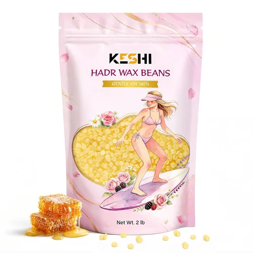 Vista 15 de KeShi Frijoles de cera dura de 1 libra para kit de depilación, repuesto