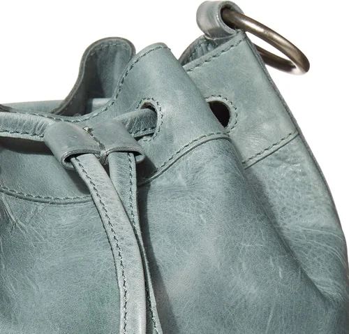 Vista 3 de Frye Bolso Hobo Melissa con cordón para mujer, Cielo
