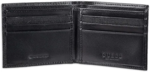 Vista 5 de GUESS Juego de cartera RFID para hombre con plegable delgado y tarjetero