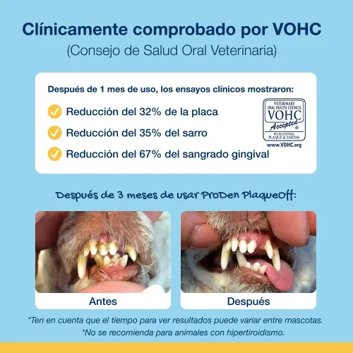 Vista 6 de Proden Plaqueoff Dental Bites Perro, 150 G